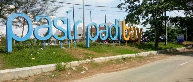 Wisata Pasir Padi Bay di Kecamatan Bukit Intan, Kota Pangkalpinang (dok. KM)