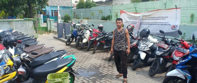 Tempat Parkir Yang Dikelola PT. Nusapala Group di RS Hermina Bekasi Selatan (dok. KM)