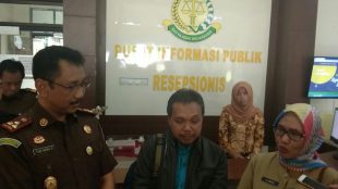 Kepala Kejaksaan Negeri Kota Bogor Yudi Indra Gunawan usai nenerima kunjungan Plt Dirut RSUD Kota Bogor, Senin 24/6/2019 (dok. KM)