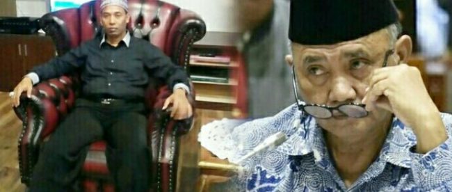 Madun Hariyadi, Ketua Umum GPHN RI (kiri) dan Agus Raharjo, Ketua KPK (dok. KM)