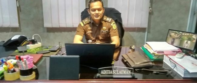 Kepala Seksi Pidana Khusus Kejaksaan Negeri Kabupaten Bangka, Aditya Sulaiman.