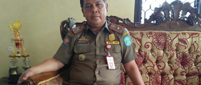 Kasatpol PP Kabupaten Bangka, Dahlyan Amrie (dok. KM)