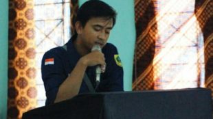 Ketua Karang Taruna Desa Cibatok 02 Kabupaten Bogor Moh. Dedi Iskandar (dok. KM)