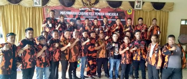 Muscab ormas Pemuda Pancasila Kabupaten Bogor di Cisarua, Kamis 11/7/2019 (dok. KM)