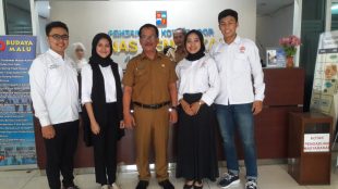 Ketua PGK dan kader bersama Kadisdik Kota Bogor H. Fahrudin, Senin 22/7/2019 (dok. KM)