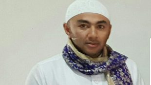 Koordinator lapangan pawai obor FPUIBR, Habib Bagir Aljufri (dok. KM)