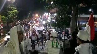Pawai Obor Tahun Baru Islam 1441 H DPW FPI Kota Bogor (dok. KM)