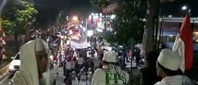 Pawai Obor Tahun Baru Islam 1441 H DPW FPI Kota Bogor (dok. KM)