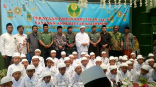 Kegiatan tersebut digelar di Pondok Pesantren (PP) Anurriyah Desa Rambipuji.