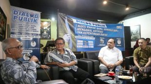 Diskusi publik yang digelar Jaringan Wartawan Bogor, Rabu 17/9/2019 (dok. KM)