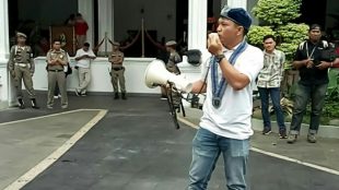 Ketua Bidang Aksi dan Pelayanan GMKI Cabang Bogor Affandi Marpaung