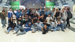 Pelajar SMK asal Banten yang turut serta dalam aksi protes mahasiswa di Jakarta, Rabu 25/9/2019 (dok. KM)
