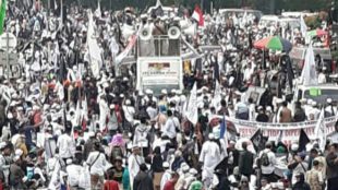 Aksi "Mujahid 212 Bela NKRI" di Jakarta, Sabtu 28/9/2019 (dok. KM)