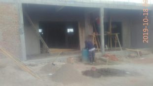 Pembangunan gedung BUMDes di Desa Cidahu, Subang (dok. KM)