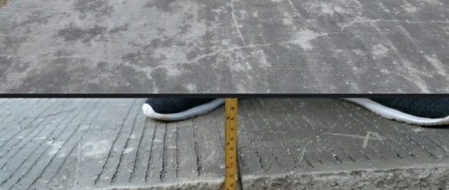 Kondisi jalan beton di Perum Griya Asri II, Kabupaten Bekasi (dok. KM)