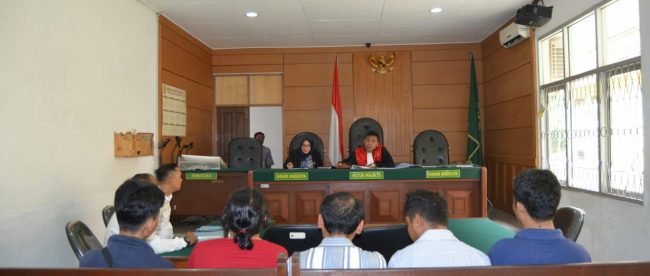 Sidang Tindak Pidana Ringan di PN Bogor, Kamis 17/10/2019 (dok. KM)