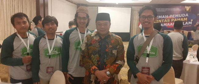Delegasi FMI Banten di acara Kemah Pemuda Lintas Paham Keagamaan Islam, Tangerang, 8/11/2019 (dok. KM)