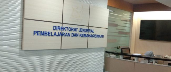 Direktorat jenderal Pembelajaran Dan Kemahasiswaan Kementerian Pendidikan Dan Kebudayaan RI (dok. KM)