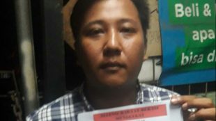 Wawan Hermawan, kordinator lapangan aksi Aliansi Rakyat Bekasi (ARB)