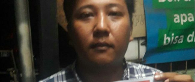 Wawan Hermawan, kordinator lapangan aksi Aliansi Rakyat Bekasi (ARB)