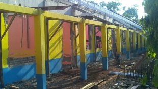 Proyek rehabilitasi SDN Wanakarya, Kecamatan Cipunagara, Kabupaten Subang (dok. KM)