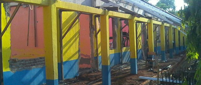 Proyek rehabilitasi SDN Wanakarya, Kecamatan Cipunagara, Kabupaten Subang (dok. KM)