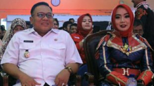 Wakil Walikota Depok dan CEO Gaspol Jek Dalam Acara Grand Launching Gaspol Jek di Hotel Bumi Wiyata 27/11/2019 (dok. KM)