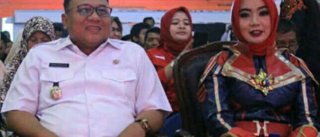 Wakil Walikota Depok dan CEO Gaspol Jek Dalam Acara Grand Launching Gaspol Jek di Hotel Bumi Wiyata 27/11/2019 (dok. KM)