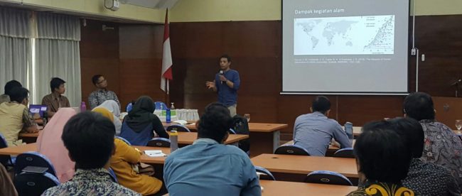 Workshop LPDP, LIPI dan KLHK tentang dampak polusi plastik di Bogor, Sabtu 30/11/2019 (dok. KM)