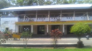Pekerjaan pembangunan Kantor desa Balingbing, Kecamatan Pagaden Barat, Subang (dok. KM)