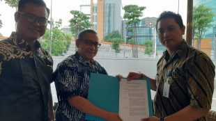 PERKHAPPI menerima SK dari Kementerian Ketenagakerjaan RI, Rabu 20/11/2019 (dok. KM)