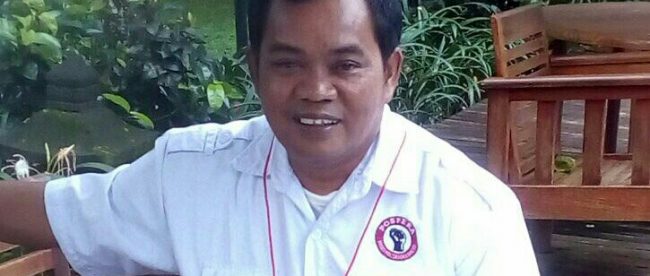 Sekretaris DPC Pospera Kabupaten Bogor C. Supoyo