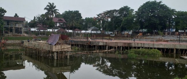 Lokasi proyek Setu Cibinong, Kabupaten Bogor (dok. KM)