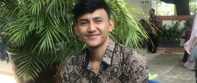 Demisioner Wakil Ketua Umum Himpunan Mahasiswa Teuku Wariza Arismunandar