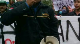 Ketua BEM Unida Bogor tahun 2018, Arifin (dok. KM)