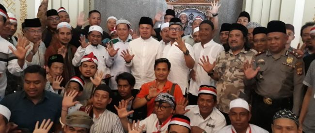 Perkumpulan Ngariung Nusantara usai acara sholawatan di Masjid Raya Bogor, Jumat 13/12/2019 (dok. KM)
