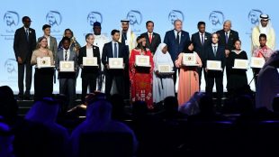 Presiden Joko Widodo di forum Abu Dhabi Sustainability Week (ADSW) di Abu Dhabi National Exhibition Center (ADNEC), Abu Dhabi, Uni Emirat Arab, Senin, 13 Januari 2020 (dok. Setpres)