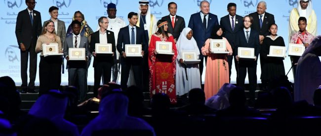 Presiden Joko Widodo di forum Abu Dhabi Sustainability Week (ADSW) di Abu Dhabi National Exhibition Center (ADNEC), Abu Dhabi, Uni Emirat Arab, Senin, 13 Januari 2020 (dok. Setpres)