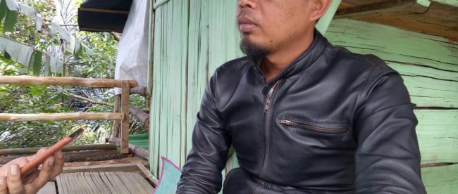 Supiyudin, anggota BPD Ciasihan, Kecamatan Pamijahan, bidang pembangunan (dok. KM)