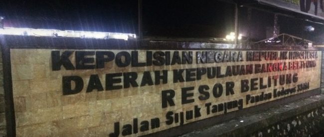 Polres Belitung (stock)