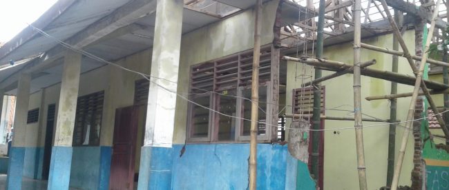 Kondisi ruang perpustakaan sekolah di SMPN 1 Cijambe, Subang (dok. KM)