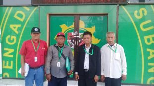 Perwakilan Forum Masyarakat Cikaum (FORMAC) di PN Subang (dok. KM)