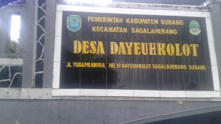 Kantor Desa dayeuhkolot, Kabupaten Subang (dok. KM)