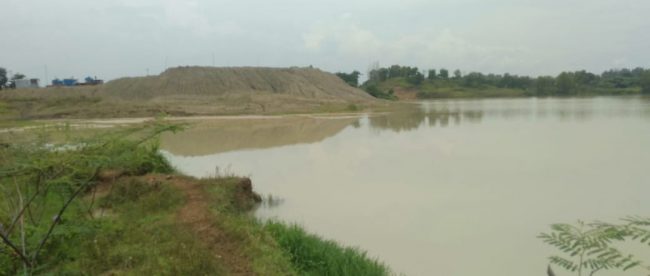 Lokasi galian c milik PT. Bandawasa di Serang, Banten (dok. KM)