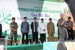 Peringatan Isra Mi'raj di Desa Kaliangsana, Kecamatan Kalijati, Kabupaten Subang (dok. KM)