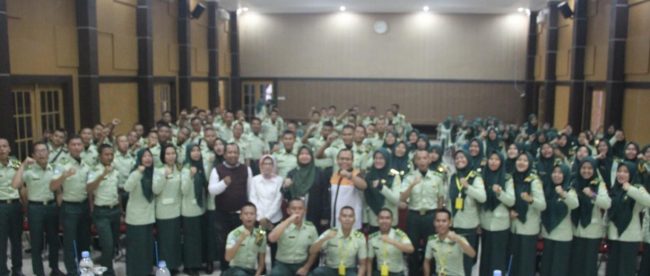 Mahasiswa Polbangtan Bogor usai sosialisasi KPU Kota Bogor, Kamis 12/3/2020 (dok. KM)