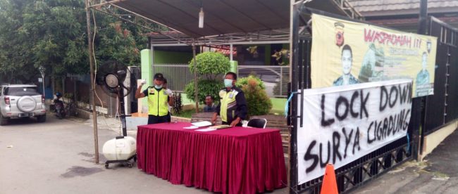 Pintu masuk Perumahan Surya Cigadung, Kecamatan Subang, Kabupaten Subang (dok. KM)