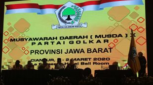 MUSDA X Partai Golkar Jawa Barat di Cianjur, Minggu 1/3/2020 (dok. KM)