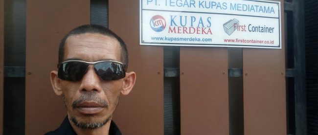 Pimpinan Redaksi KupasMerdeka.com, Hero Akbar (dok. KM)
