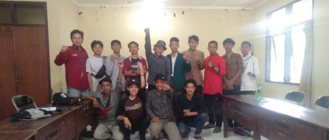 Sejumlah elemen mahasiswa se Pamijahan mendeklarasikan 